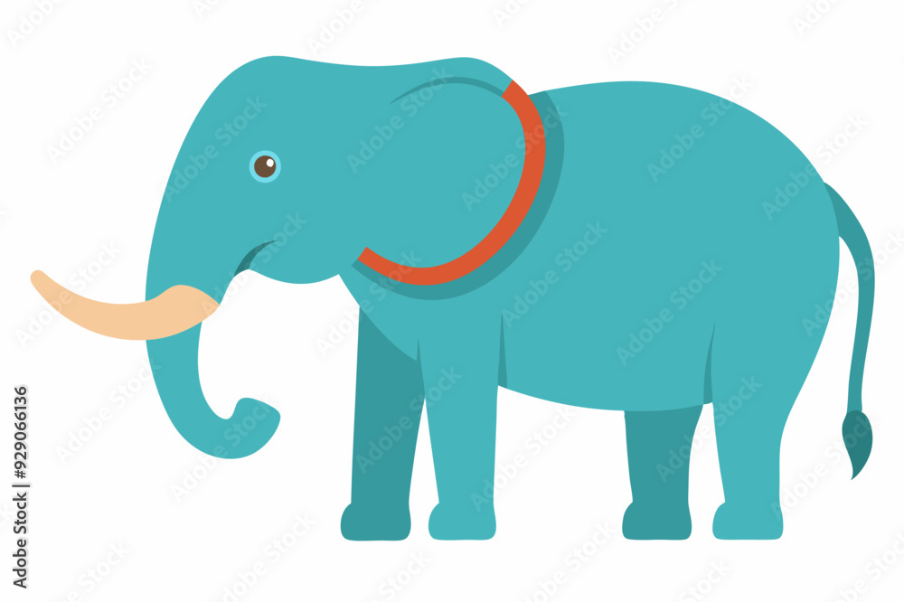 Fototapeta premium An Elephant vector art illustration