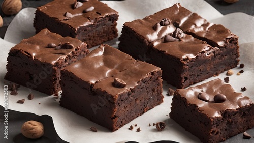 Leckerere Schokoladen Brownies photo