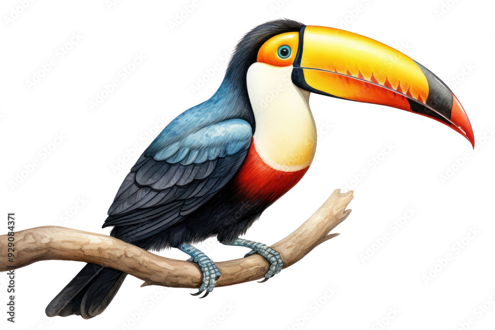 Fototapeta premium PNG Toco toucan bird animal beak.