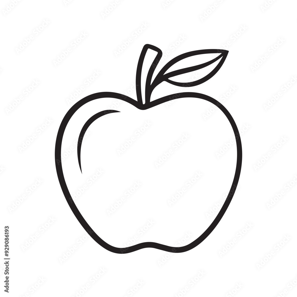 Apple food black icon. nature organic fresh healthy design. Apple food black icon. nature organic fresh healthy design.