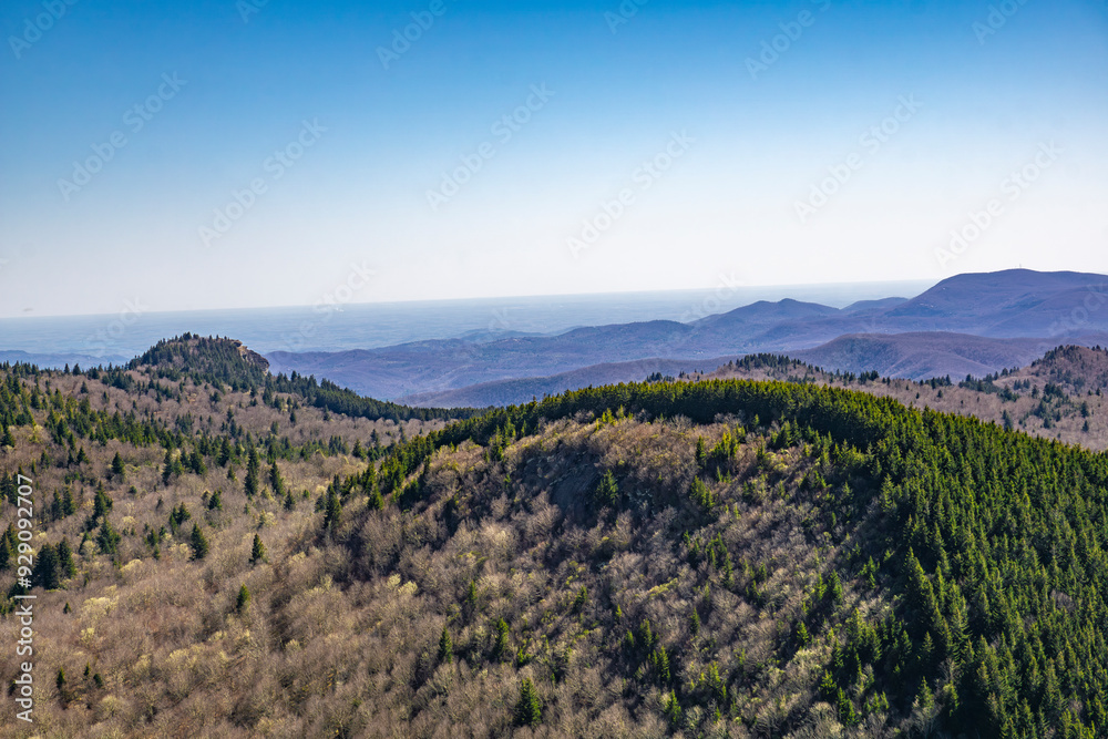 Naklejka premium Blue Ridge Mountains