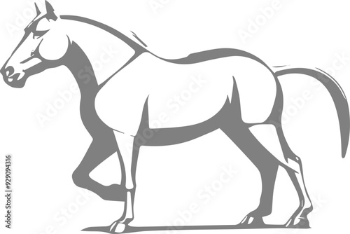 Horse vector design