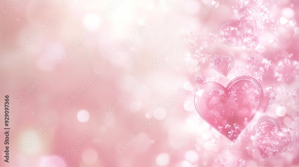 Pink Hearts Bokeh Background: A soft, dreamy backdrop with a delicate cascade of pink hearts, perfect for romantic and celebratory occasions. Pink Hearts Bokeh Background: A soft, dreamy backdrop with a delicate cascade of pink hearts, perfect for romantic and celebratory occasions.