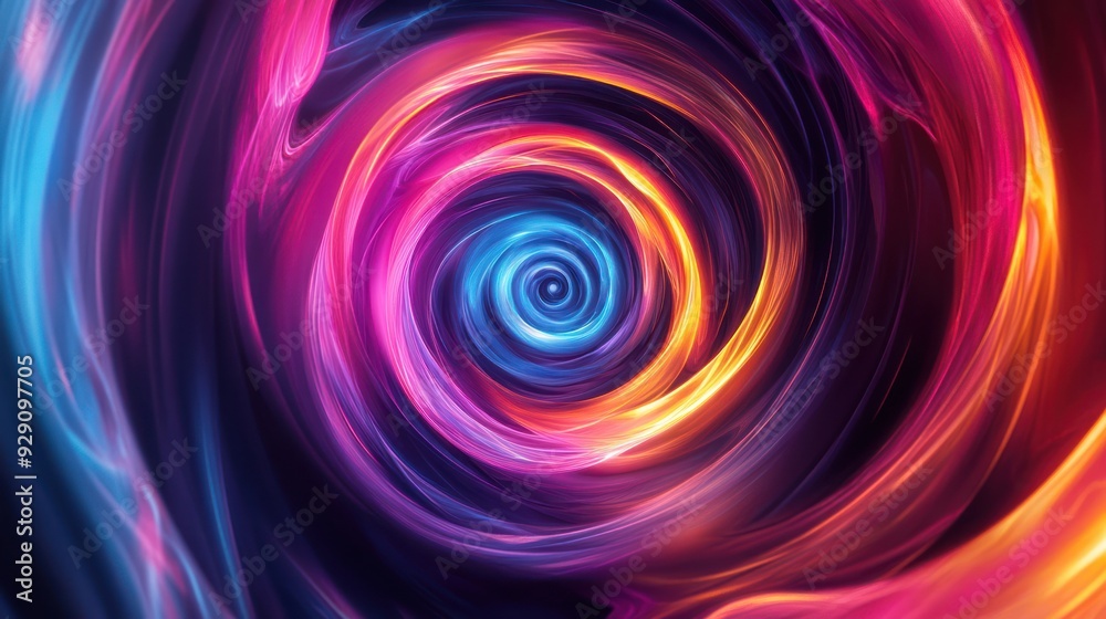 Abstract Swirling Colors Abstract Swirling Colors