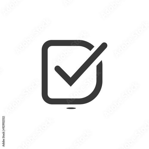 Checkmark in a Square Icon