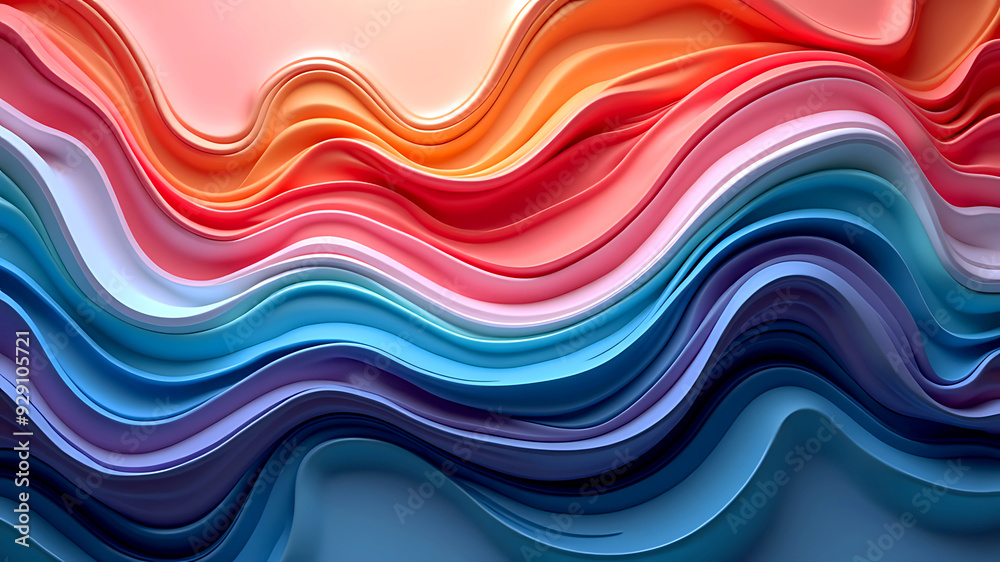 Abstract Colorful smoke background with smooth lines in mix colors, Dark background Abstract Colorful smoke background with smooth lines in mix colors, Dark background
