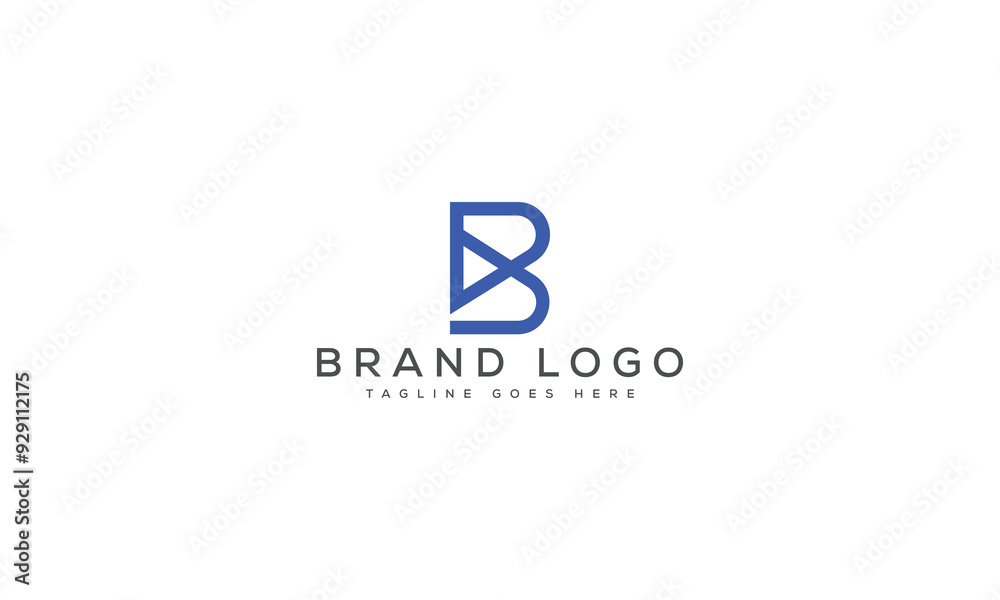 letter B logo design vector template design for brand. letter B logo design vector template design for brand.