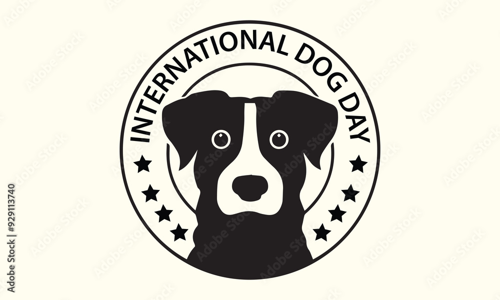 International Dog Day, world dog day. August 26. Vector illustration. poster, banner, greeting card, flyer. Happy National Dog Day. sale. event, party. International Dog Day, world dog day. August 26. Vector illustration. poster, banner, greeting card, flyer. Happy National Dog Day. sale. event, party.