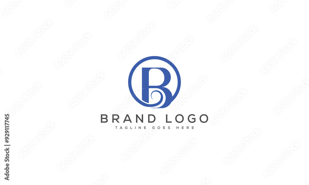 letter B logo design vector template design for brand. letter B logo design vector template design for brand.