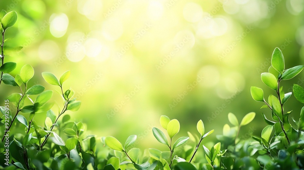fresh green background with lush foliage and vibrant hues, evoking the vitality of spring fresh green background with lush foliage and vibrant hues, evoking the vitality of spring