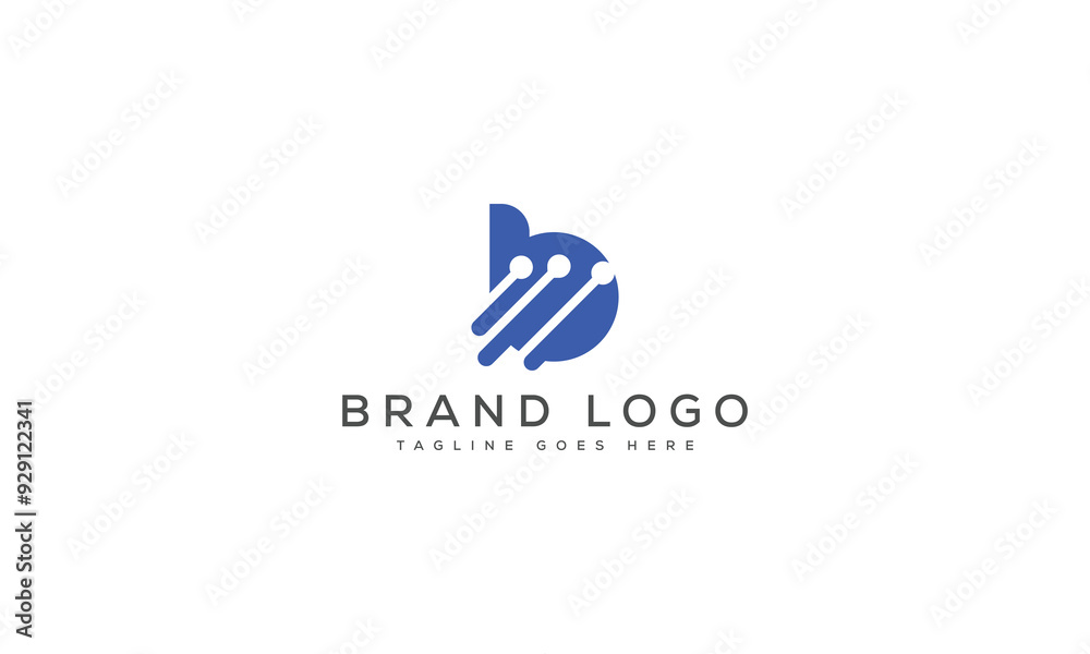 letter B logo design vector template design for brand. letter B logo design vector template design for brand.