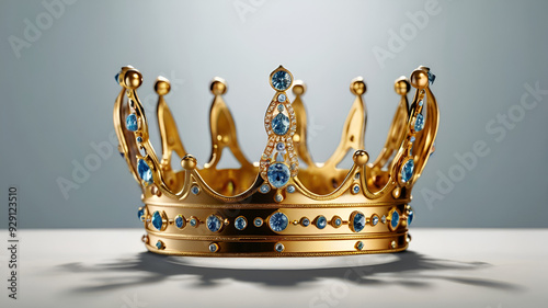 Prom Crown Icon on Transparent Background
