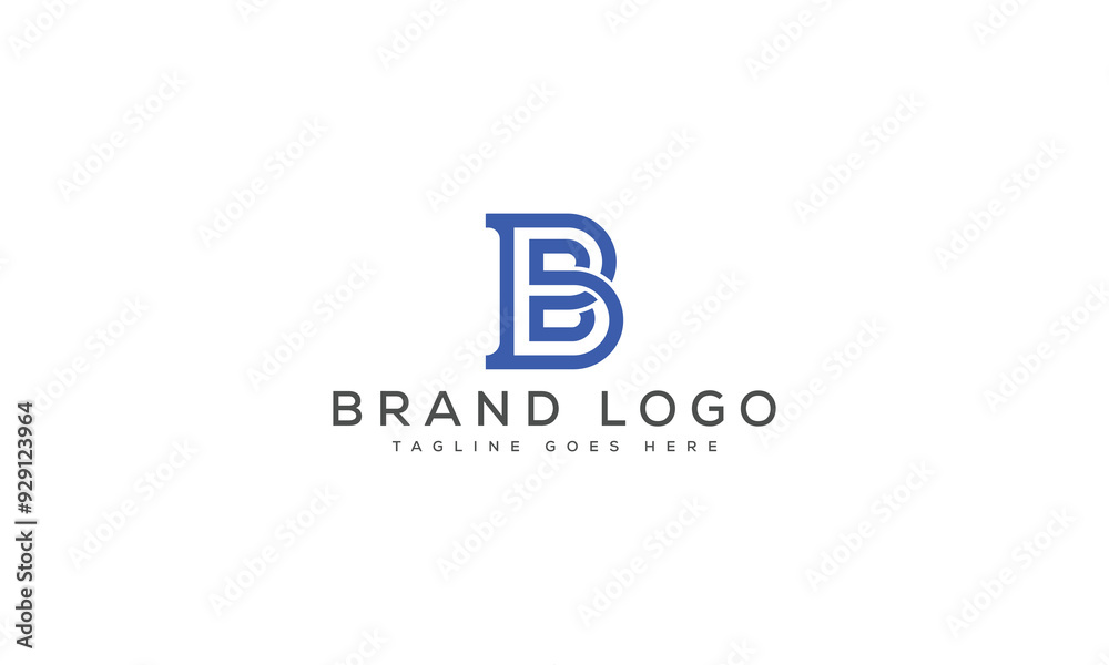 letter B logo design vector template design for brand. letter B logo design vector template design for brand.