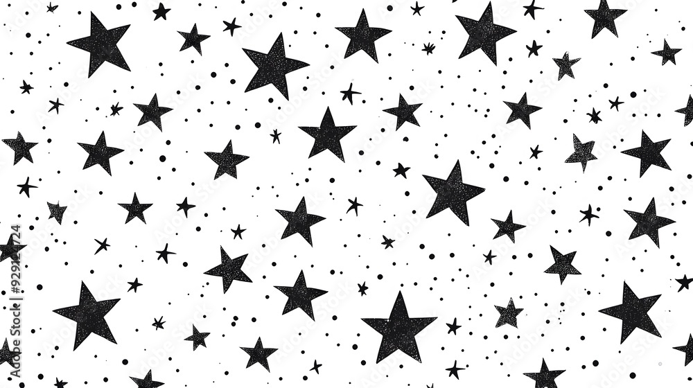 Black Stars on White Background, Abstract Image, Texture, Pattern, Wallpaper, Cover and Screen of Smartphone, Cell Phone, Computer, Laptop, 9:16 and 16:9 Format Black Stars on White Background, Abstract Image, Texture, Pattern, Wallpaper, Cover and Screen of Smartphone, Cell Phone, Computer, Laptop, 9:16 and 16:9 Format