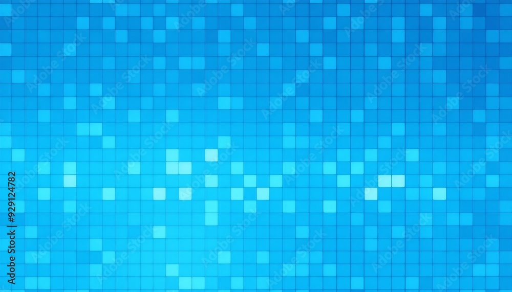 A high-tech blue pixel grid with different shades forming a clean digital mosaic The seamless arrangement adds depth and a futuristic touch A high-tech blue pixel grid with different shades forming a clean digital mosaic The seamless arrangement adds depth and a futuristic touch