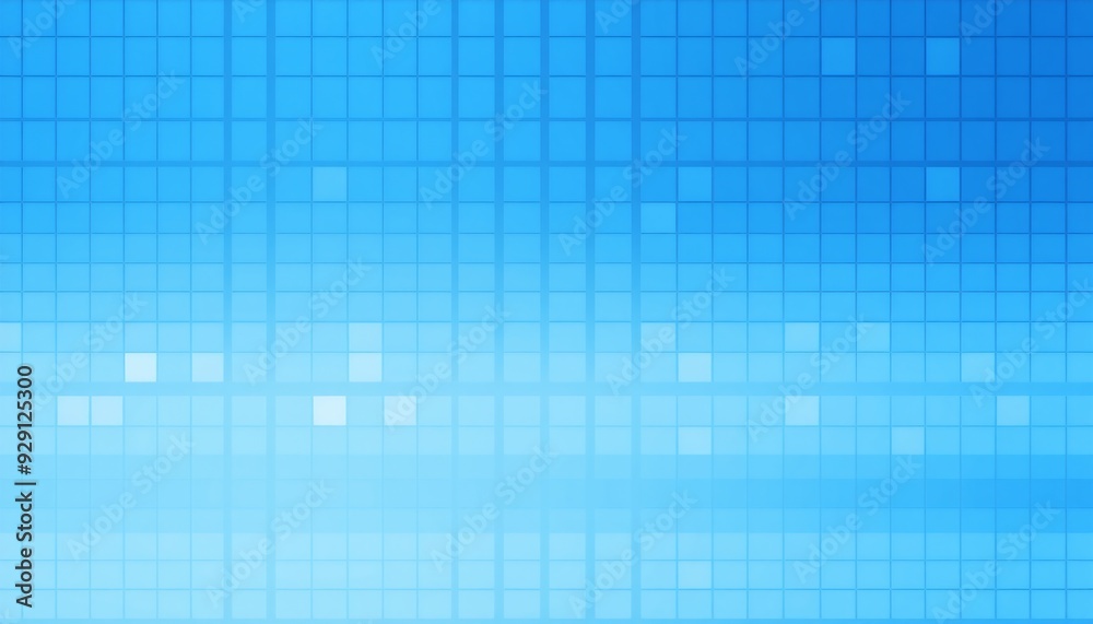 Modern digital grid with blue squares in varying shades creating a layered effect from light to dark blue offering a clean and high-tech background Modern digital grid with blue squares in varying shades creating a layered effect from light to dark blue offering a clean and high-tech background