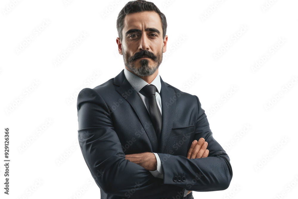 Businessman in sharp suit isolated on white background. Businessman in sharp suit isolated on white background.