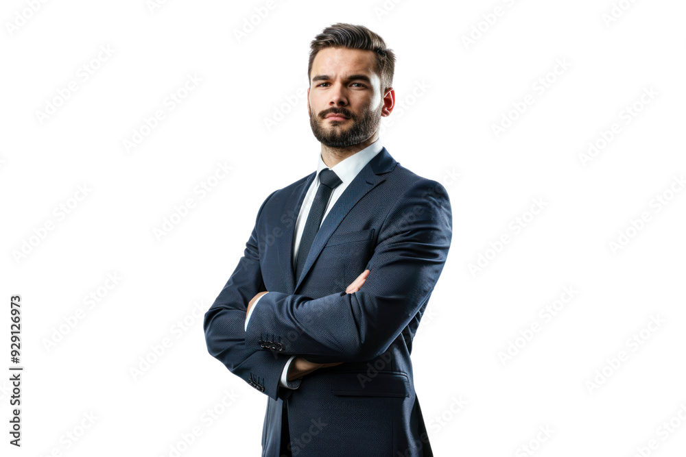 Businessman in sharp suit isolated on white background. Businessman in sharp suit isolated on white background.
