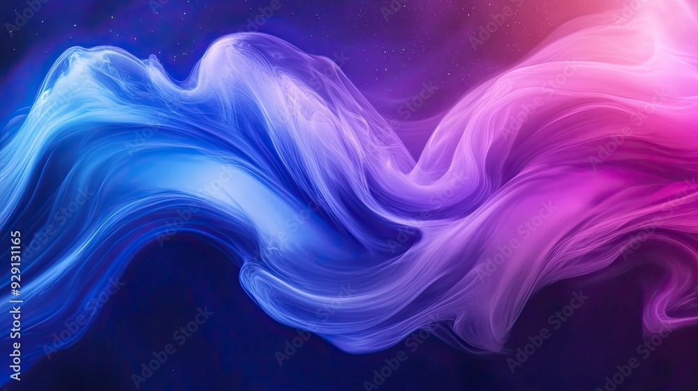 Abstract wave of blue and pink colors flowing elegantly, creating a vibrant and dynamic background for various creative projects. Abstract wave of blue and pink colors flowing elegantly, creating a vibrant and dynamic background for various creative projects.