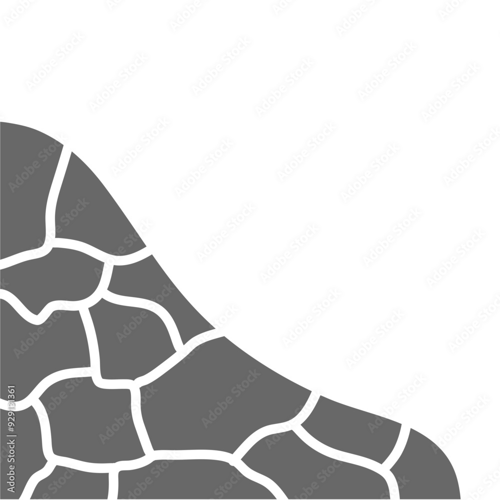 Brick border illustration Brick border illustration