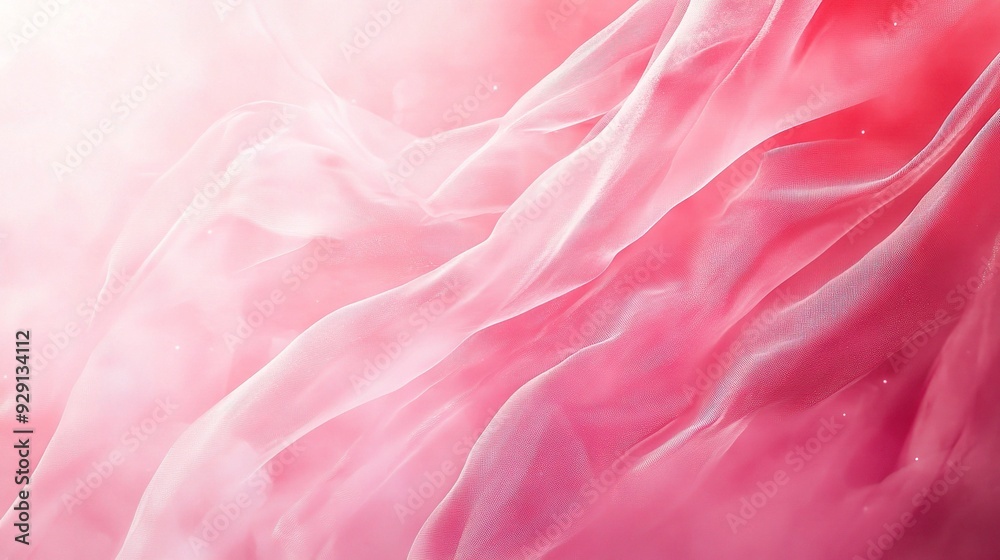 Pink Silk Symphony: Soft folds of delicate pink silk cascade in a dreamy, abstract background, perfect for romantic or feminine designs. Pink Silk Symphony: Soft folds of delicate pink silk cascade in a dreamy, abstract background, perfect for romantic or feminine designs.