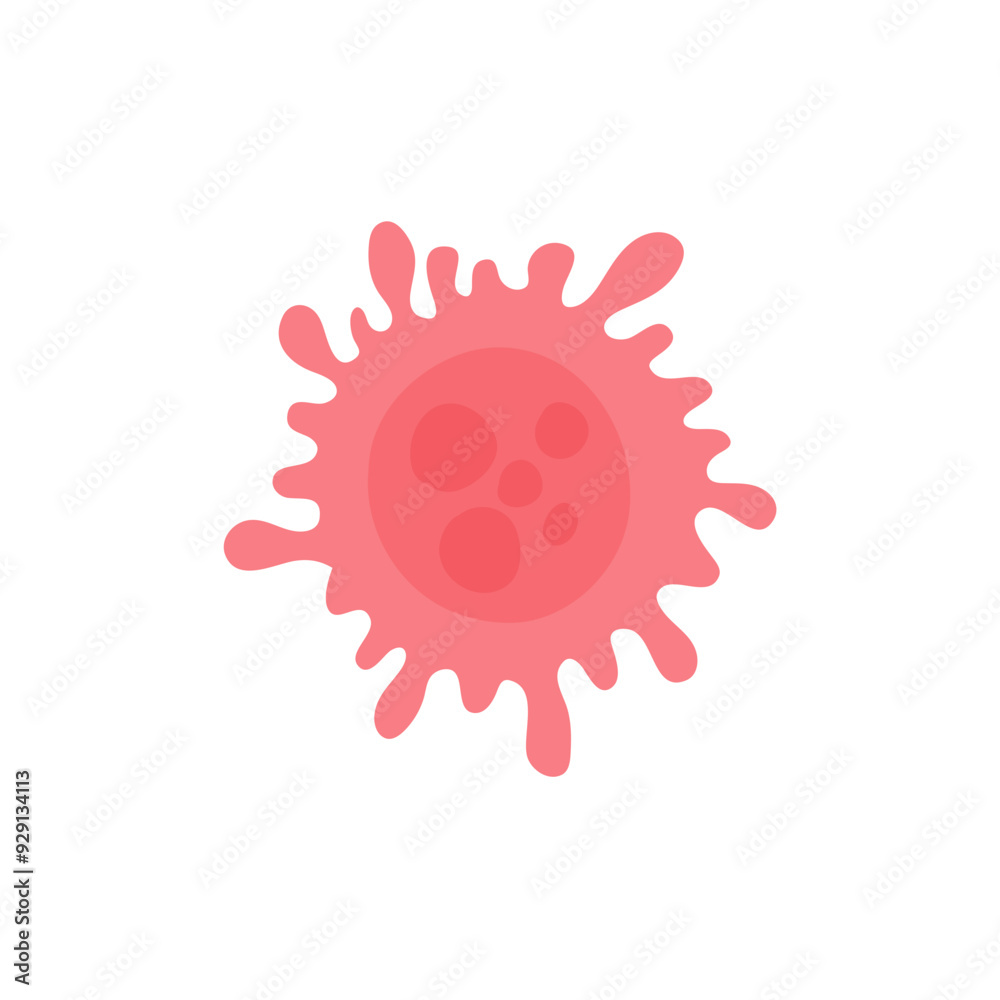 Cancer Cell Design Vector Illustration Cancer Cell Design Vector Illustration
