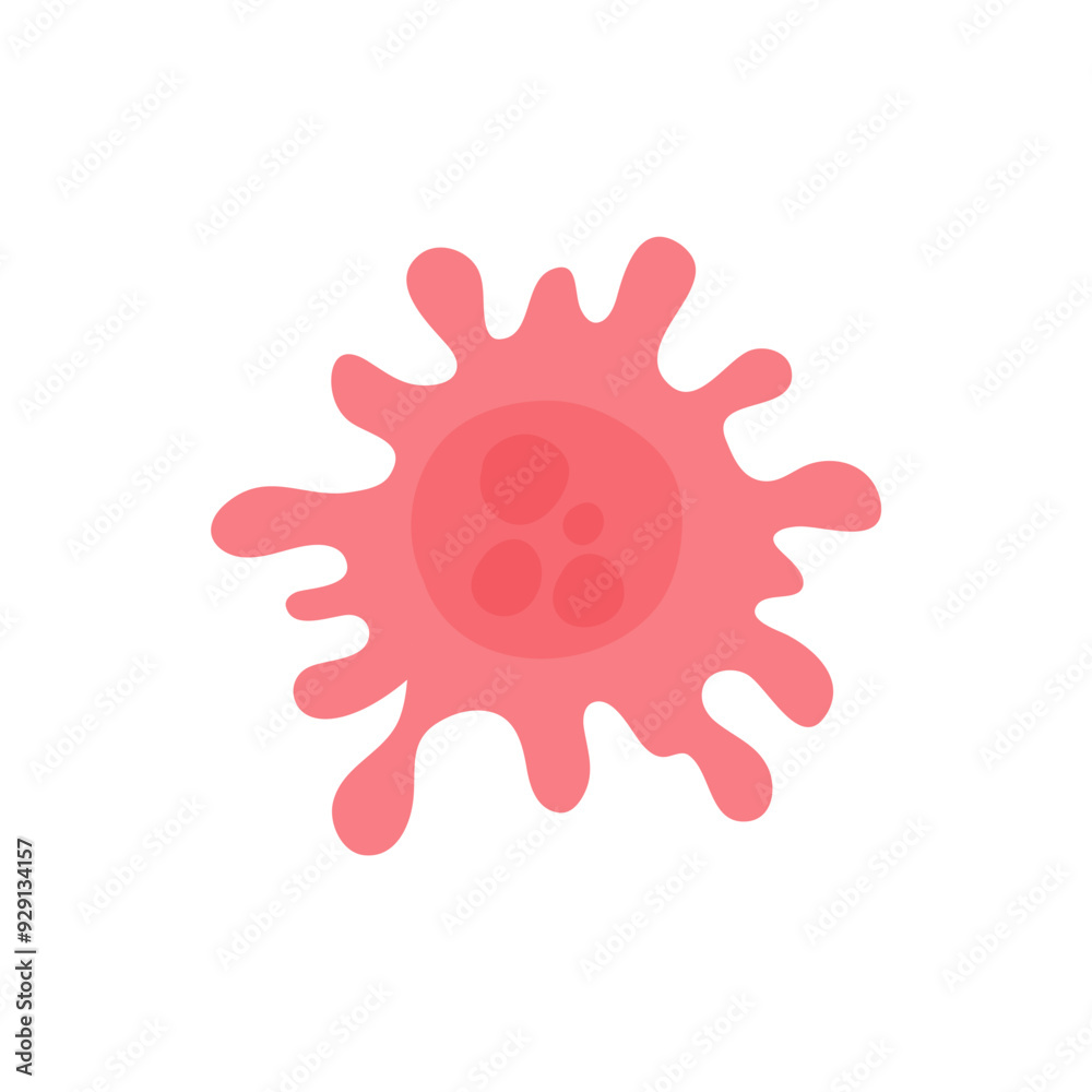 Cancer Cell Design Vector Illustration Cancer Cell Design Vector Illustration