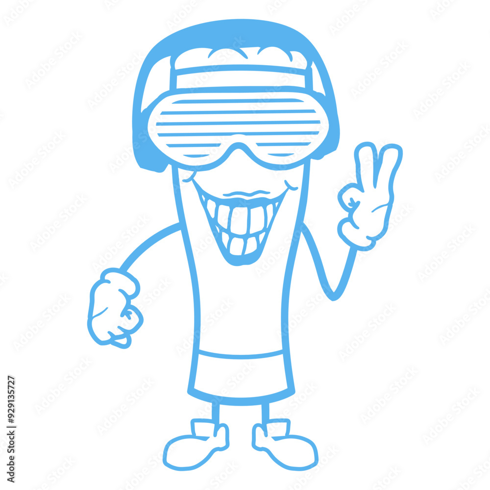 Funny Music DJ Beer Drink Glass Alcohol Booze Face Victory Hand Sign Smiling Headphone Sunglasses Party Night Dancing Clubber Raver Comic Humor Cartoon Cool Fun Sound Disco Club Festival Concert Lover Funny Music DJ Beer Drink Glass Alcohol Booze Face Victory Hand Sign Smiling Headphone Sunglasses Party Night Dancing Clubber Raver Comic Humor Cartoon Cool Fun Sound Disco Club Festival Concert Lover