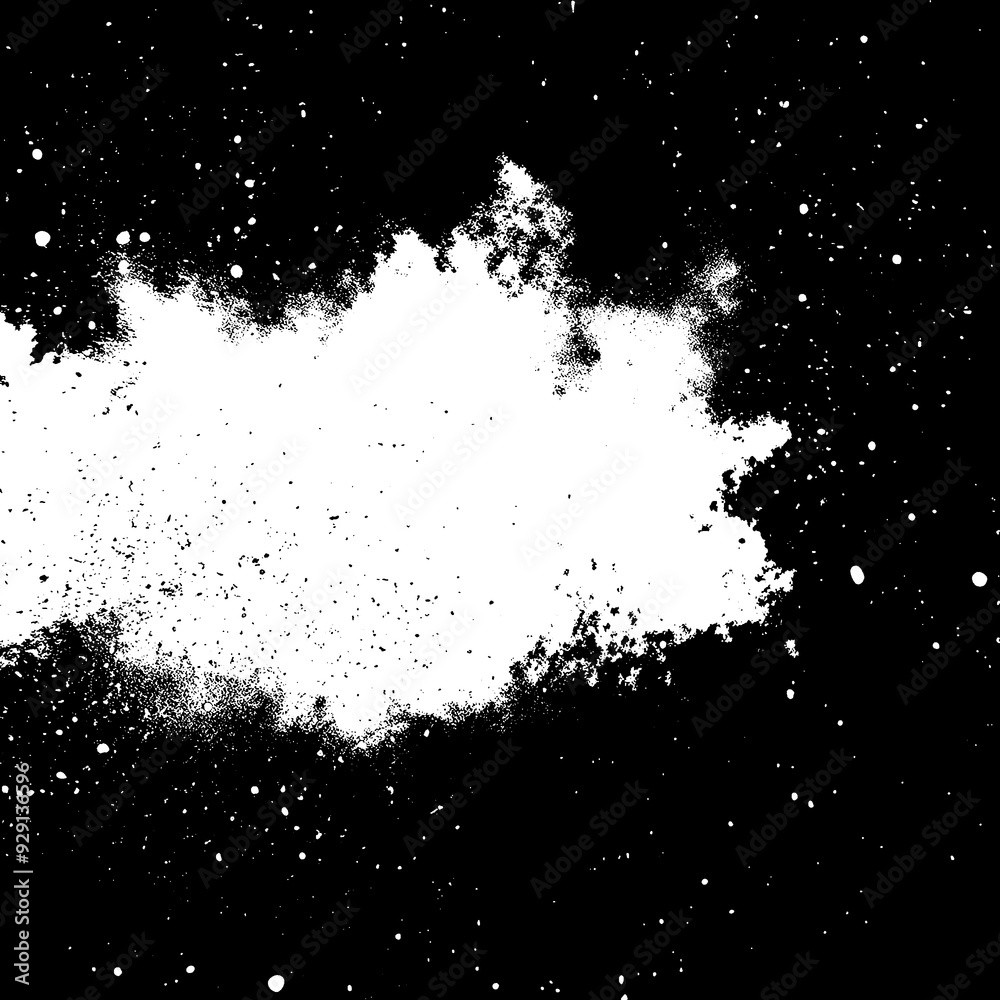 Abstract Dust Particle and Grain Texture on Black Background Abstract Dust Particle and Grain Texture on Black Background