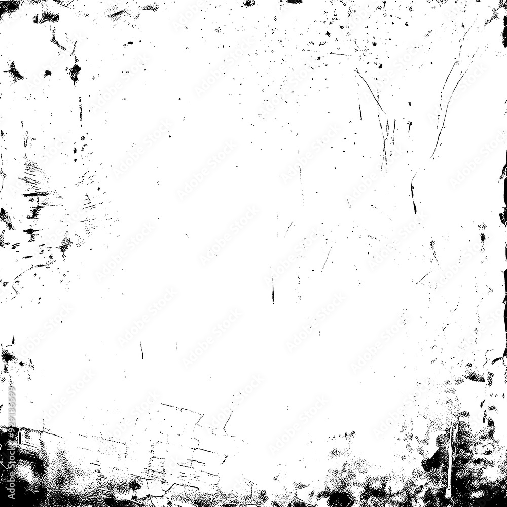 Dusty Strokes and Worn Grunge Texture with Smudges - Vintage Distressed Background Dusty Strokes and Worn Grunge Texture with Smudges - Vintage Distressed Background