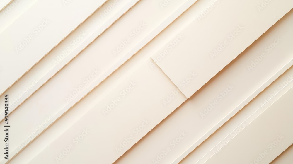 Obraz premium Crisp lines and clear geometric shapes on a clean background, high clarity and ample copy space,