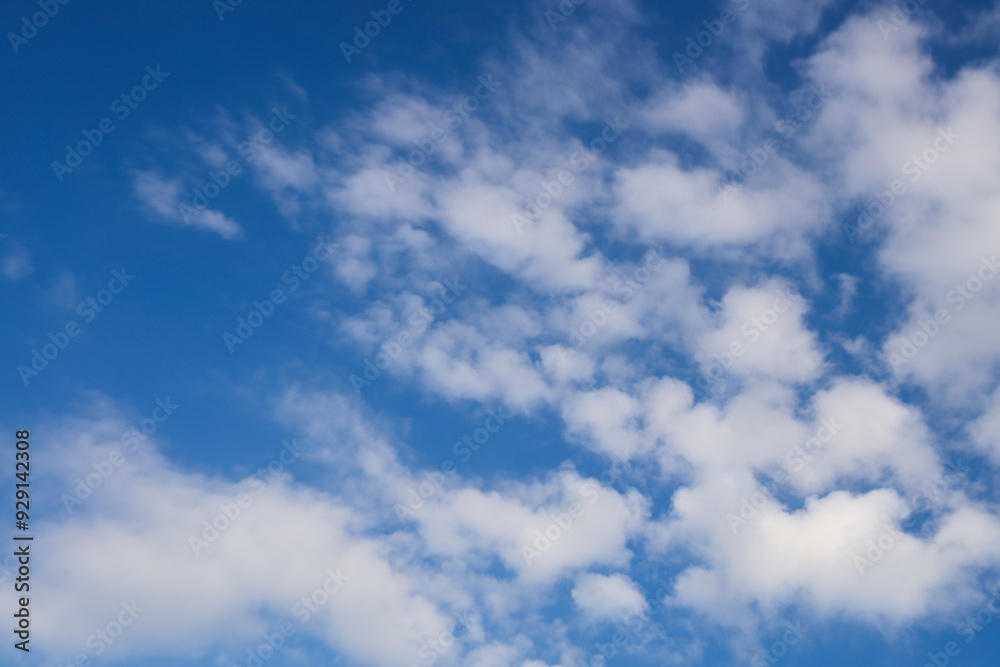 Blue sky and white clouds background. Beautiful blue sky heaven for background. Panorama of sky. Blue sky and white clouds background. Beautiful blue sky heaven for background. Panorama of sky.