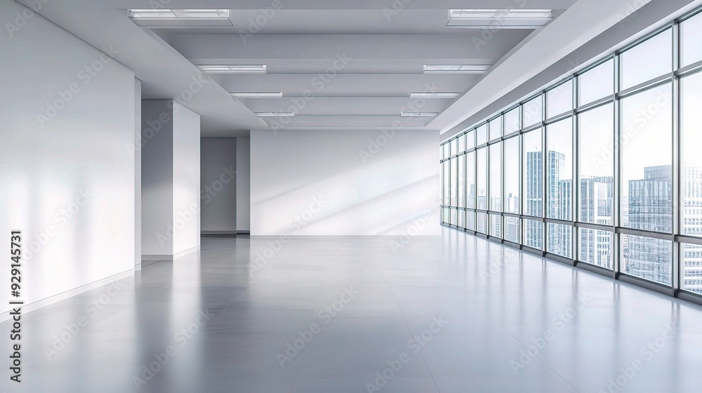 Empty Cityscape Office Empty Cityscape Office