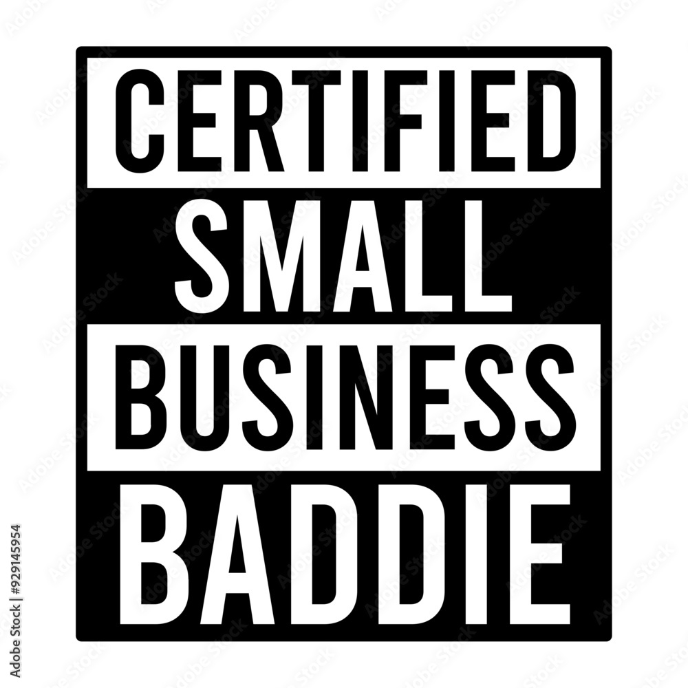 Certified Small Business Baddie SVG Certified Small Business Baddie SVG