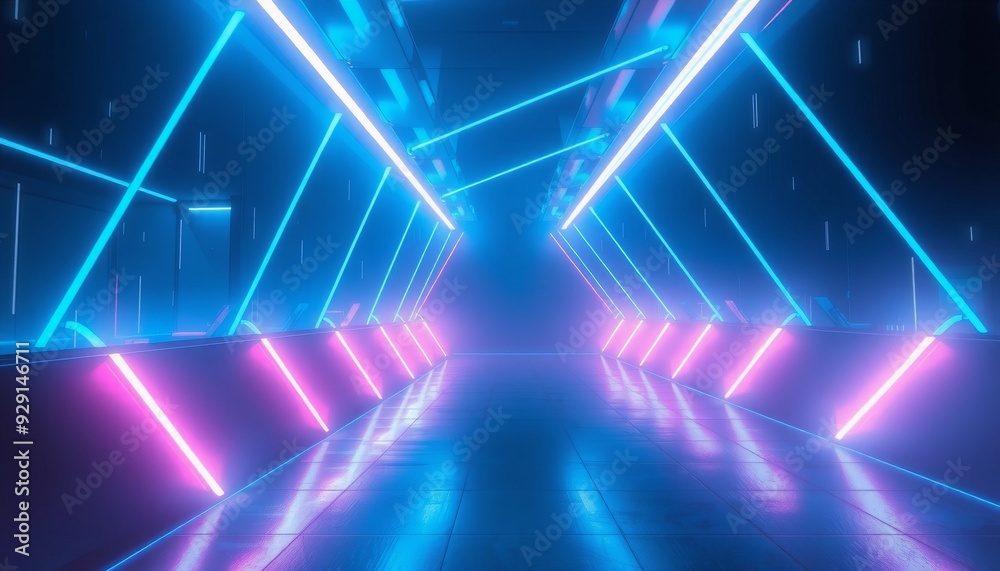 glowcore cyber threat digital art intense angles and shadows neon highlights appealing brutalist background blue and silver glowcore cyber threat digital art intense angles and shadows neon highlights appealing brutalist background blue and silver