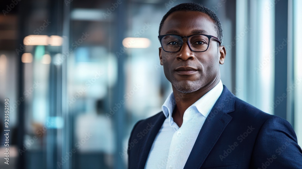 businessman corporate portrait in office, mature black middle aged manager business man businessman corporate portrait in office, mature black middle aged manager business man