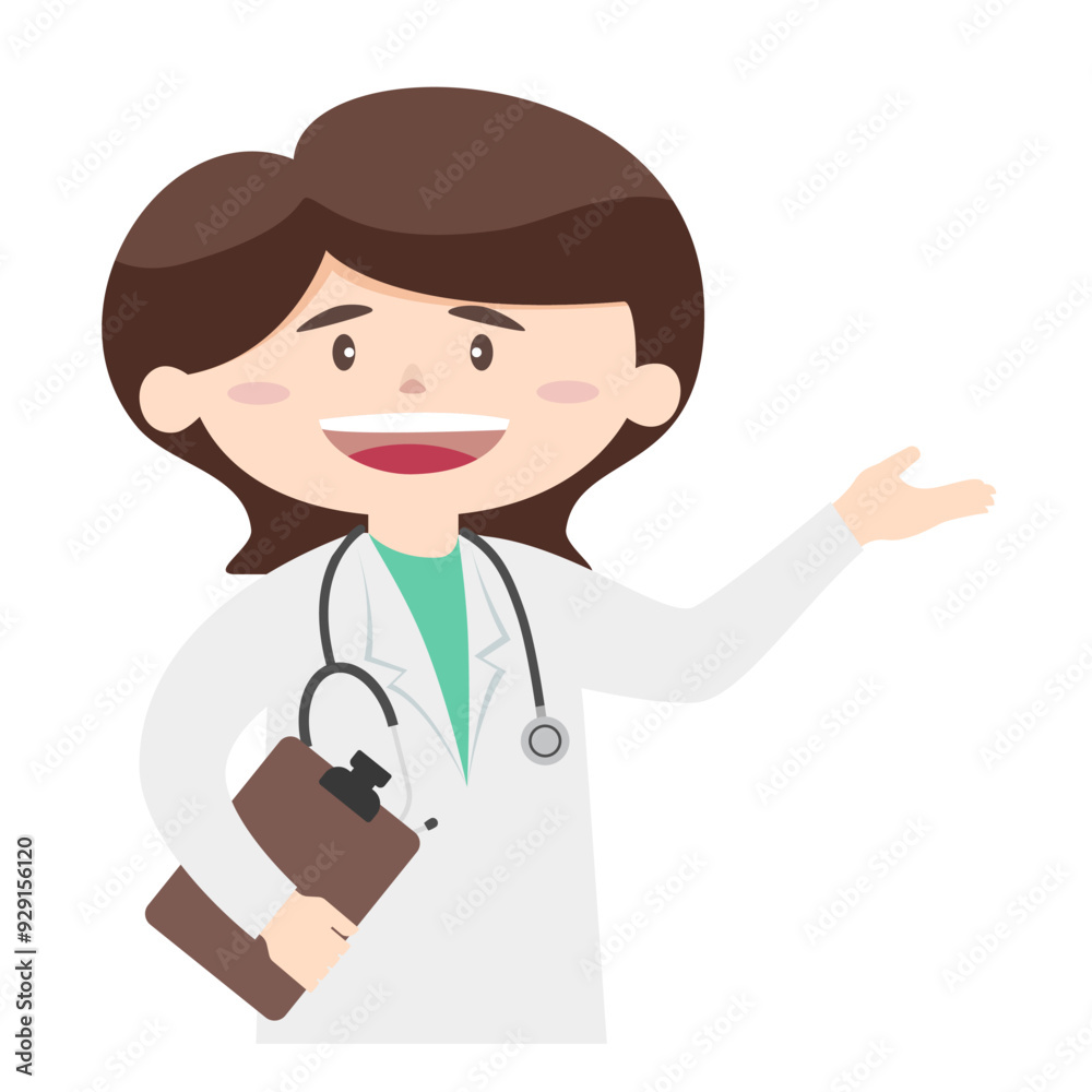 Cartoon images of doctor in various poses. transparency background Cartoon images of doctor in various poses. transparency background