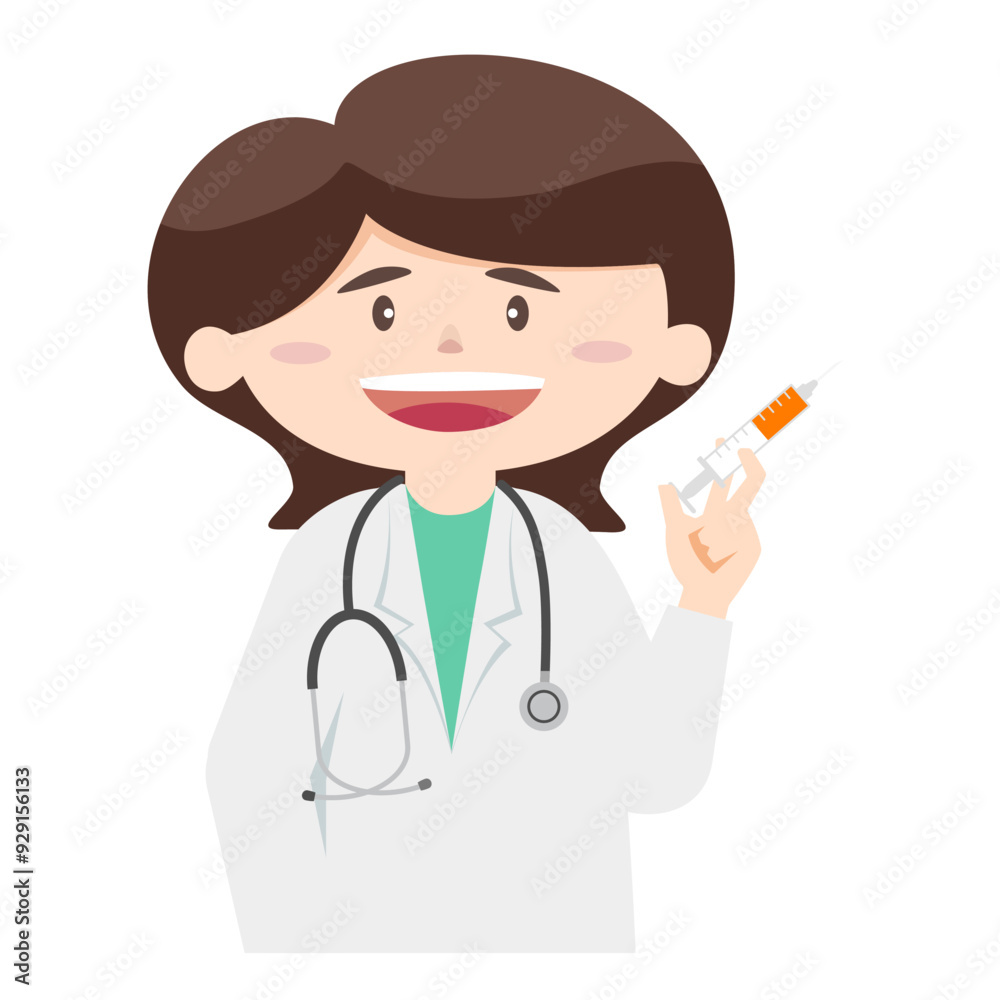 Cartoon images of doctor in various poses. transparency background Cartoon images of doctor in various poses. transparency background