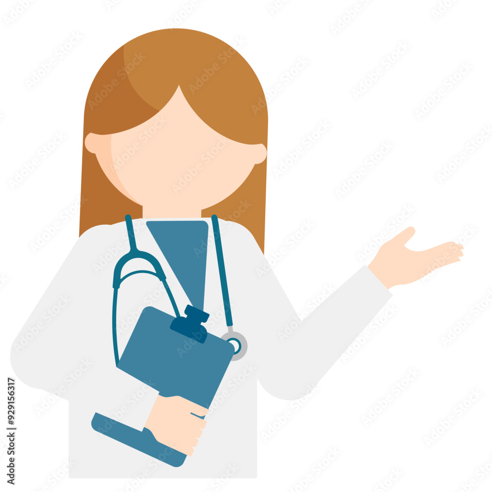 Graphic images of doctor in various poses in flat design. transparency background Graphic images of doctor in various poses in flat design. transparency background
