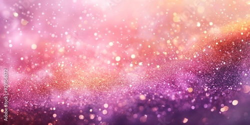 A captivating blend of pink, purple, and gold hues, resembling a mystical cosmic scene that sparks imagination