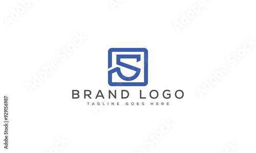 letter S logo design vector template design for brand.