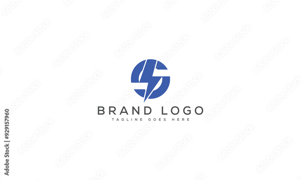 letter S logo design vector template design for brand.