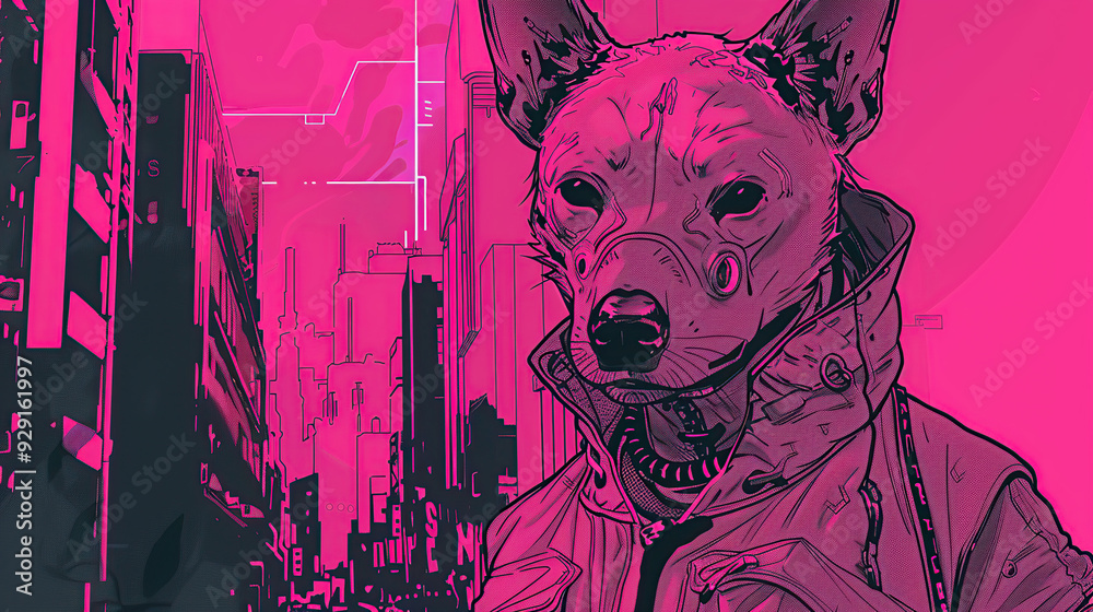Obraz premium products, enginer, generative, ai, steampunk, cyberpunk, background, ,mechanical, blue, gold, gear, clock, watch, mechanism, architecture, church, buildi, skyline, animals