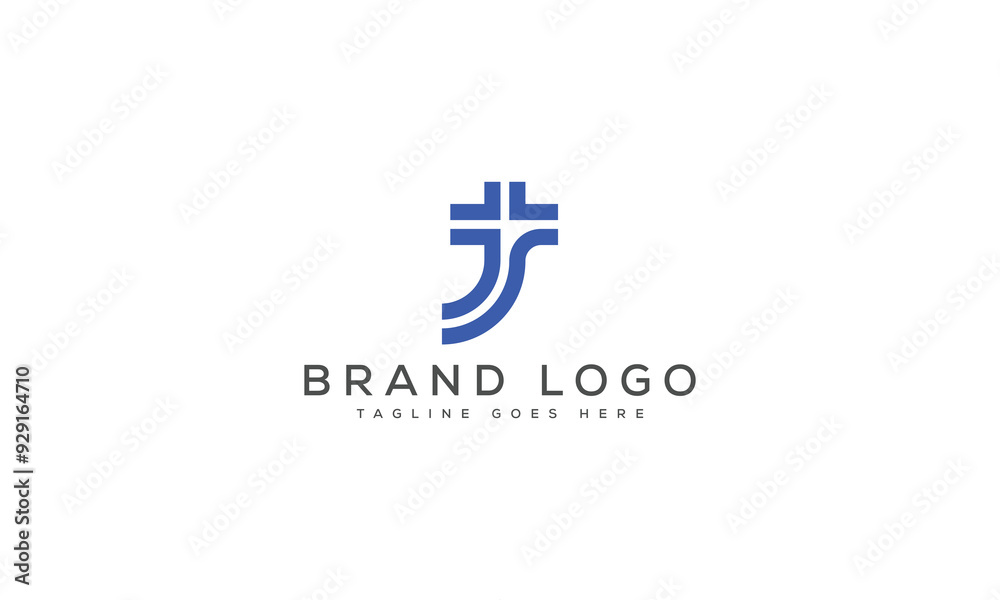 letter JS logo design vector template design for brand. letter JS logo design vector template design for brand.