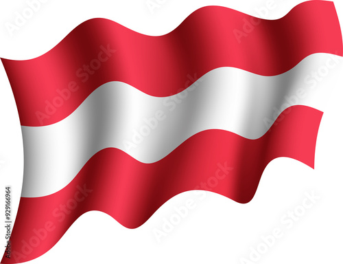 Free Download Austria Realistic 3D Waving Flag - GFXLoad