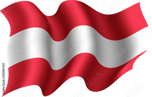 Austria Realistic 3D Waving Flag Free Download Austria Realistic 3D Waving Flag - GFXLoad