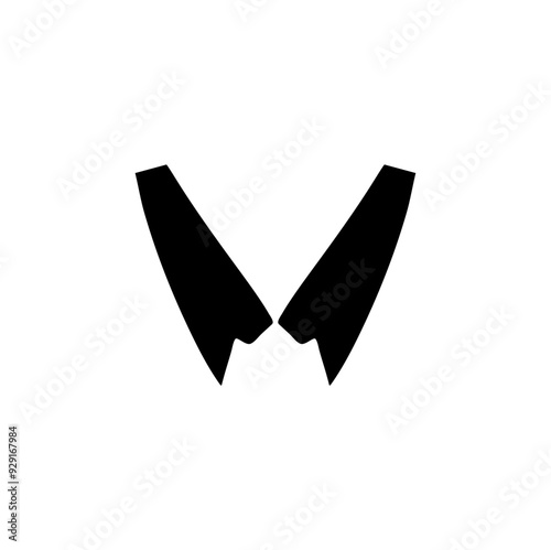 Hand-drawn collar and neck line vector drawings for clothes and fashion items.