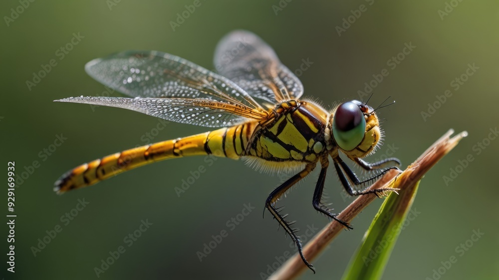 dragonfly detailed view dragonfly detailed view