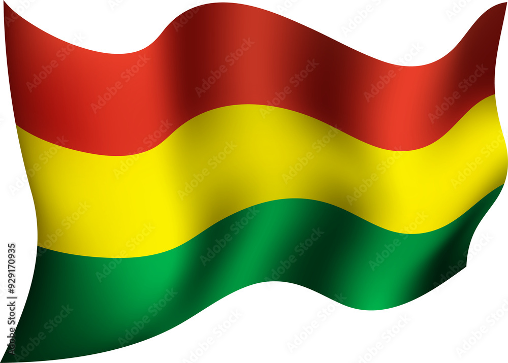 Bolovia Realistic 3D Waving Flag Bolovia Realistic 3D Waving Flag
