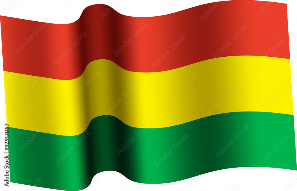 Bolovia Realistic 3D Waving Flag Bolovia Realistic 3D Waving Flag